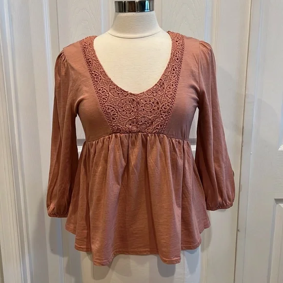 NWT Derek Heart Babydoll Top - Picture 11 of 12